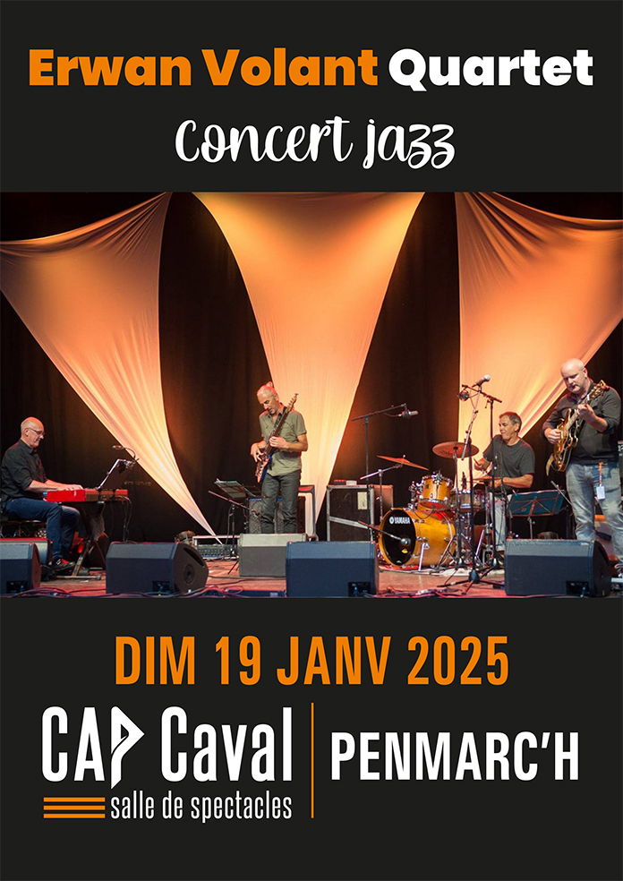 Concert jazz : Erwan Volant Quartet