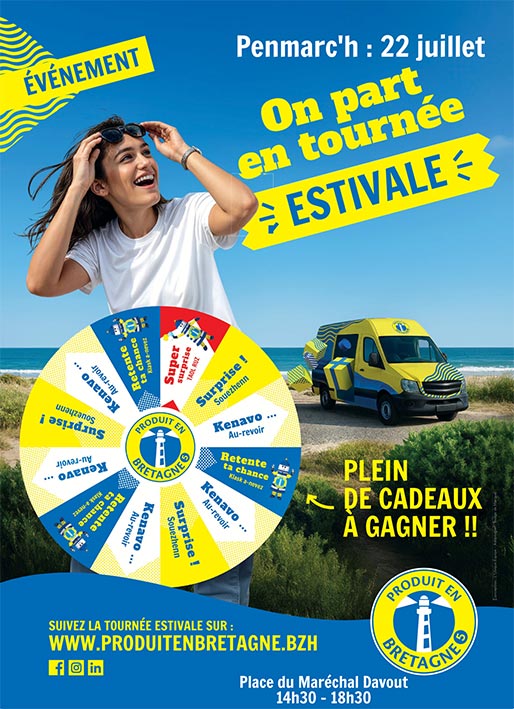 Tournée produit en Bretagne