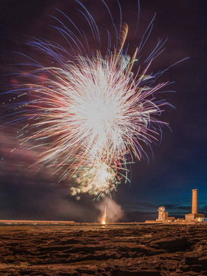 Feu d'artifice et bal populaire